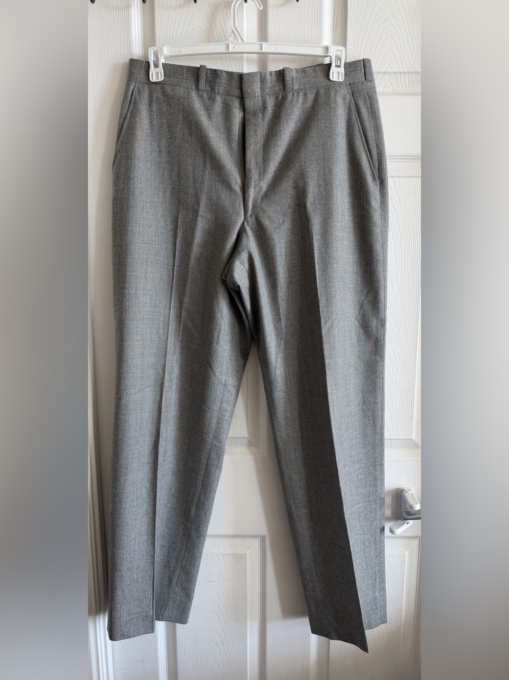 Viapiana Custom Tailors Grey Dress Pants Trouser | 36x44 Custom Bespoke